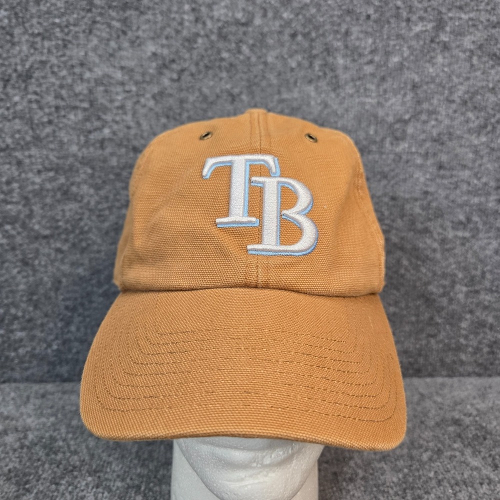 Tampa Bay Rays Hat Cap Mens Carhartt 47 Duck Canvas‎ Cotton Adjustable Rare